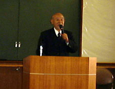 平成13年度総会・会長あいさつ